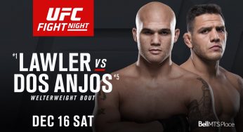 UFC anuncia Rafael Dos Anjos x Robbie Lawler para dezembro