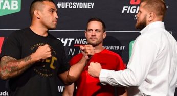 Fabrício Werdum é o grande astro do UFC Austrália deste sábado