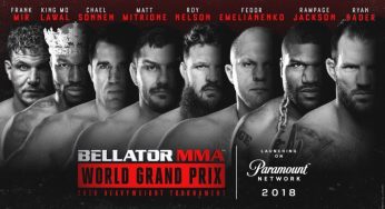 Rampage x Sonnen abre torneio de pesados do Bellator