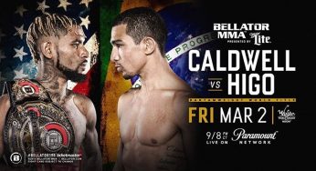 Brasileiro Leandro Higo luta pelo título do Bellator contra Caldwell