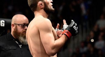 Khabib domina e Barboza fica no quase de novo no UFC 219