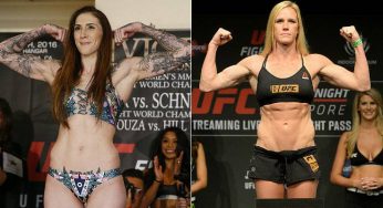 Luta entre Holly Holm e Megan Anderson é transferida para o card principal do UFC 225