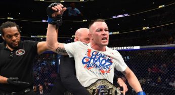 Covington vence Rafael dos Anjos, conquista cinturão e chama brasileiro de ‘animal imundo’