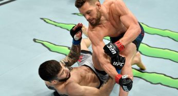 Matheus Nicolau começa bem, mas sofre duro nocaute no UFC Calgary