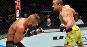 UFC Calgary: José Aldo leva susto, mas vence Stephens por nocaute e crava: ‘O campeão voltou’