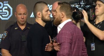 Khabib provoca McGregor: ‘Como quer lutar usando tanta droga e whisky?’