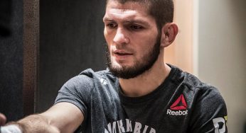 Khabib tem salário bloqueado e pode perder cinturão após confusão no UFC 229