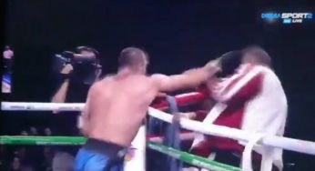 Vídeo: Lutador ataca treinador após perder combate