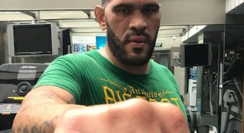 Em má fase na carreira, Antônio Pezão anuncia nova luta no MMA