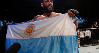 Santiago Ponzinibbio desafia Rafael dos Anjos para luta no UFC 250, em maio