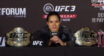 Amanda Nunes pede dois anos para revanche com Cyborg: ‘Talvez ela não queira esperar’