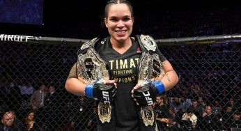 Prestigiada, Amanda Nunes recebe três prêmios no ‘Oscar do MMA’