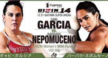 Gabi Garcia enfrenta Barbara Nepomuceno no Rizin 14