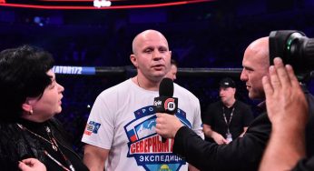 Fedor Emelianenko volta a lutar pelo Bellator em outubro, diz jornalista