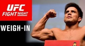 Vídeo: Assista à pesagem do UFC Brooklyn. AO VIVO!