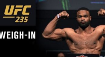 Vídeo: Assista à pesagem do UFC 235. AO VIVO!