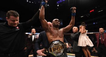 Usman vence Woodley, conquista cinturão dos meio-médios e se torna o primeiro africano campeão do UFC