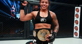 Brianna Van Buren bate três rivais na mesma noite e conquista cinturão do Invicta FC