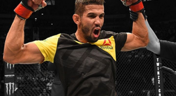 Leonardo Santos enfrenta Alexander Hernandez em card do UFC no dia 2 de outubro