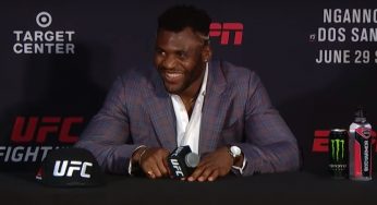 Ngannou afirma que espera por revanche contra Miocic ainda em 2019: ‘Seria incrível’