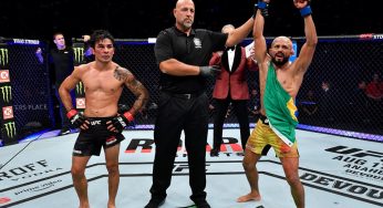 Antigo campeão dos moscas, Deiveson se manifesta após conquista de ex-rival Pantoja no UFC 290