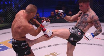 IMAGEM FORTE: Lutador fica com pé deformado em luta no KSW 50