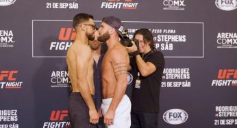 UFC Cidade do México: Yair Rodriguez e Jeremy Stephens trocam forças para chegar à elite dos penas neste sábado