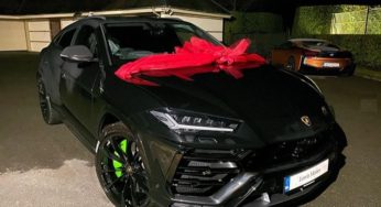 Conor McGregor presenteia família com Lamborghini de R$800 mil