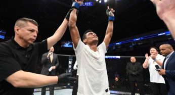 Raulian Paiva espanta má fase e vence primeira no UFC Rio Rancho