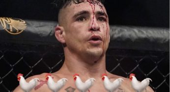 Após desqualificação, ‘Paraense Voador’ ironiza vitória de Diego Sanchez: ‘Entrou como galo e saiu como galinho’