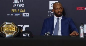 Após atingir marca histórica, Jon Jones celebra vitória no UFC 247: ‘Algo especial’