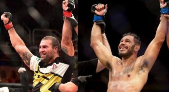 Ultimate encaminha trilogia entre Maurício Shogun e Rogério Minotouro para o UFC São Paulo, em maio