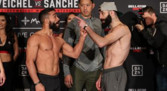 De portões fechados, Patrício Pitbull defende título dos penas contra Pedro Carvalho nesta sexta-feira, pelo Bellator 241