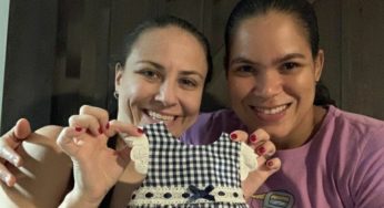 Nasce Raegan Ann Nunes, primeira filha de Amanda e Nina Ansaroff: ‘Um sonho que se tornou realidade’