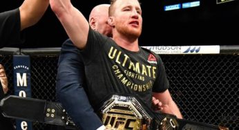 IMAGEM FORTE: Justin Gaethje exibe corte profundo sofrido em treinamento