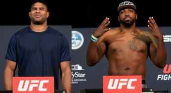 Alistair Overeem e Walt Harris batem peso e garantem ‘duelo de gigantes’ neste sábado