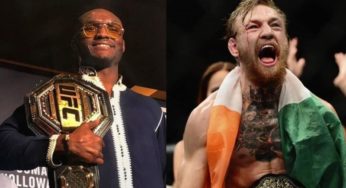 Empresário de Kamaru Usman oferece disputa de cinturão a Conor McGregor: ‘Quer uma chance?’