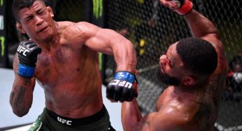 Kamaru Usman elogia show de Gilbert Durinho sobre Tyron Woodley: ‘Performance incrível, amigo’