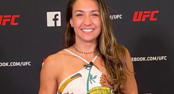 Sorridente, Amanda Ribas minimiza pressão de enfrentar VanZant: ‘Luto desde criança’