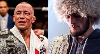 St-Pierre admite a possibilidade de enfrentar Khabib: ‘É uma luta que me deixa empolgado’