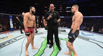 Caso vença Kamaru Usman, Jorge Masvidal quer dar chance de título a Nate Diaz: ‘Venha lutar por esse cinturão’