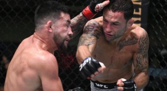 Frankie Edgar vence guerra contra o brasileiro Pedro Munhoz no UFC Las Vegas 7