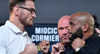 Vídeo: Assista à pesagem oficial do UFC 252, com Stipe Miocic e Daniel Cormier