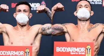 Pedro Munhoz e Frankie Edgar batem peso e confirmam luta principal do UFC Las Vegas 7