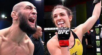 Khamzat Chimaev e Mackenzie Dern faturam bônus de ‘Performance da Noite’ no UFC Las Vegas 11