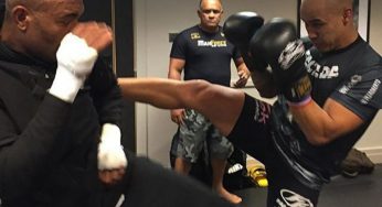 Parceiro de treinos de Anderson Silva promete show do brasileiro no sábado: ‘Vão se surpreender’