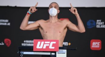 De cabeça raspada, Brian Ortega bate peso e garante luta contra ‘Zumbi Coreano’ no UFC Ilha da Luta 6