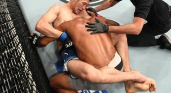 Estreante rouba a cena e finaliza Alex Cowboy no primeiro round, no UFC 254