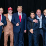 Lutadores posam em campanha pró-Donald Trump. Foto: Reprodução/Instagram