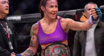 Cris Cyborg finaliza Arlene Blencowe e defende o cinturão no Bellator 249